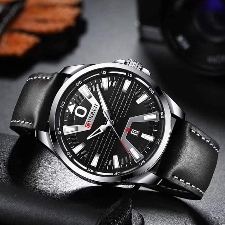 Curren Men Watches Top Brand Luxury Male Clock Watch Fashion Leather Strap Outdoor Casual Sport Wristwatch