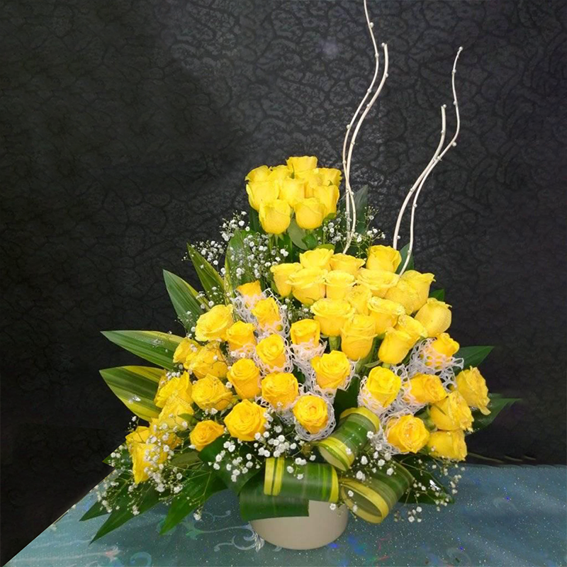 Bouquet Of Yellow Roses Best  gift for Yellow lover’s
