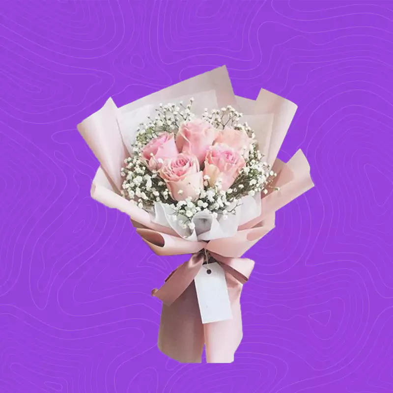 Lovely Pink Flower Bouquet Special Gift For her